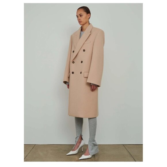 WARDROBE.NYC + Hailey Bieber Wool Coat Sz XXS $2700